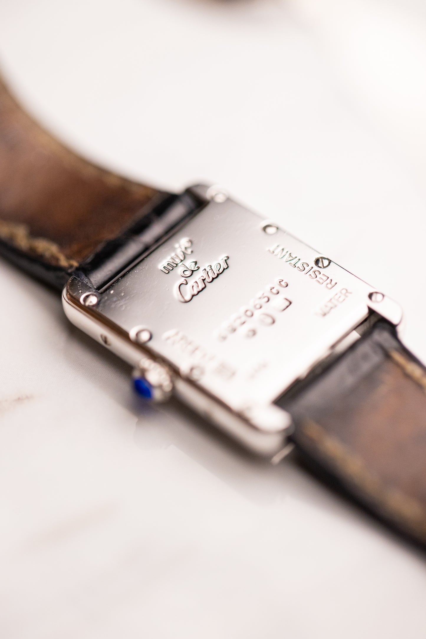 Cartier Tank Must PM Silver