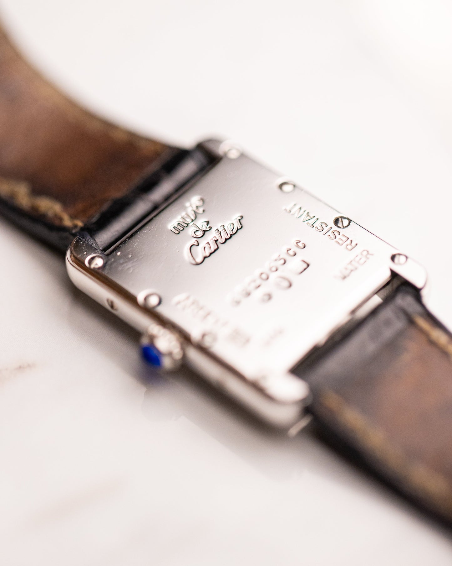 Cartier Tank Must PM Silver