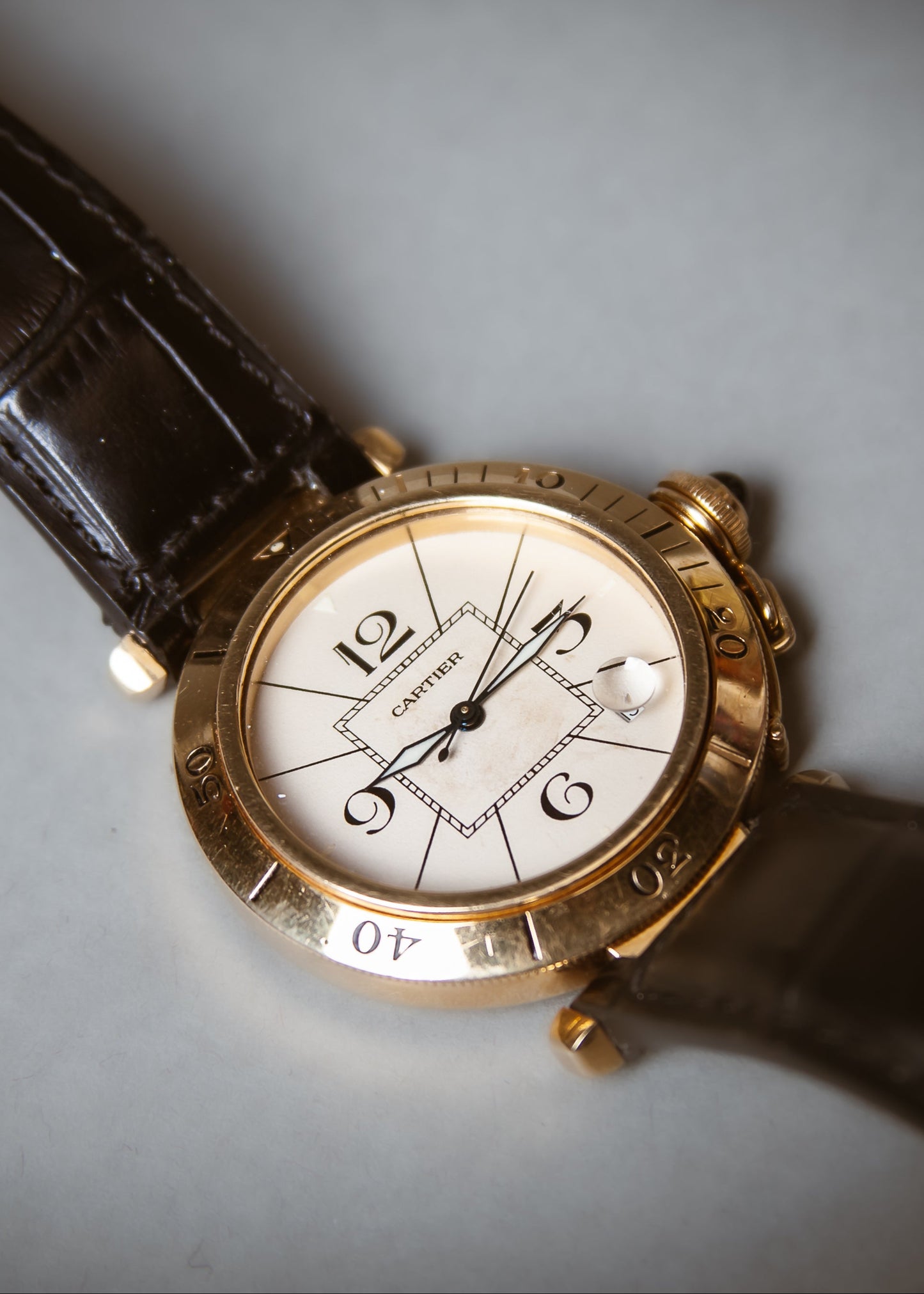 Cartier Pasha 38mm 18k Gold