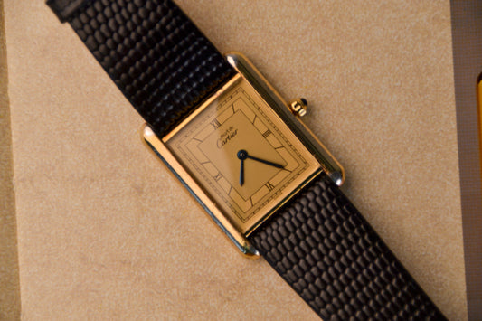 Cartier Tank Must GM Vermeil