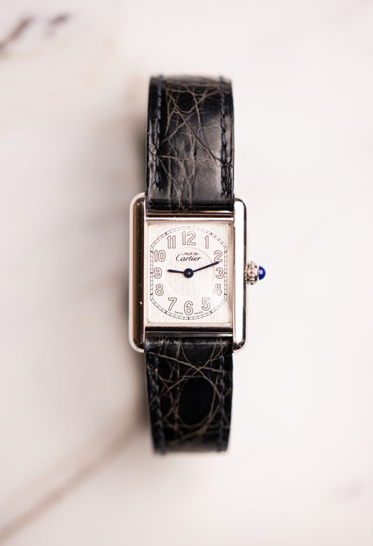 Cartier Tank Must PM Silver