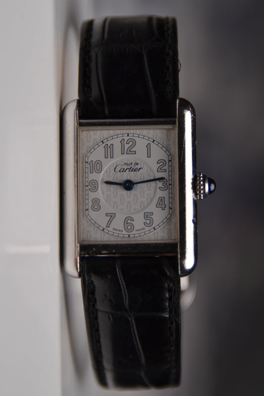 Cartier Tank Must PM Silver