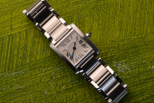 Cartier Tank Française PM Steel