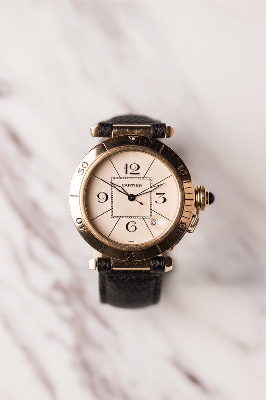 Cartier Pasha 38mm 18k Gold