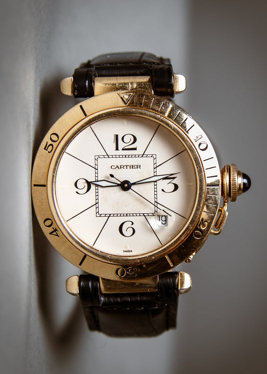 Cartier Pasha 38mm 18k Gold